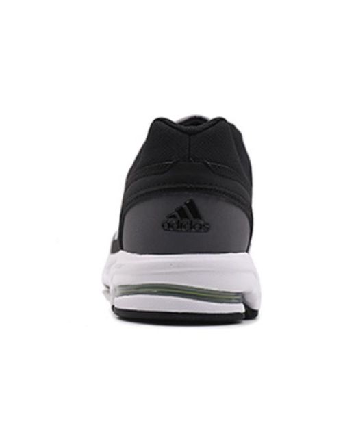 Adidas Black Equipment 10 Wear-Resistant Shock Absorption Low Tops Sports for men