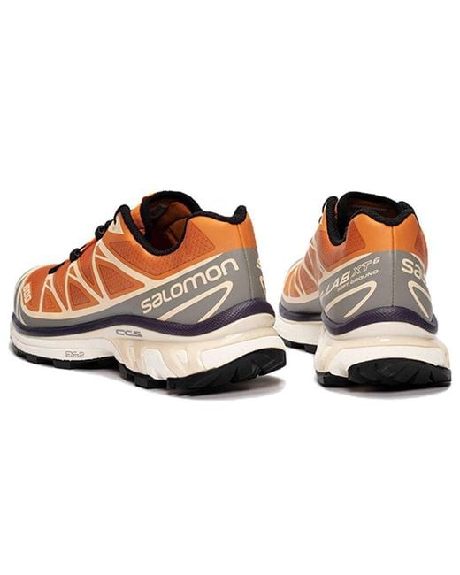 Salomon Brown Xt-6 Series 'orange Grey' for men