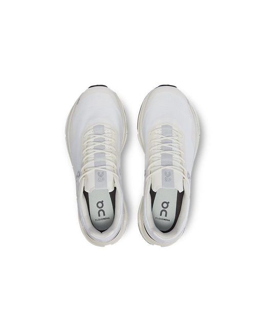 On Shoes White Cloudnova Form Eclipse' for men