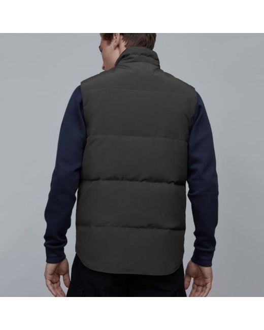 Canada Goose Gray Garson Vest 'Graphite' for men