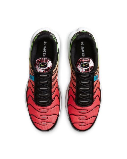 Nike Red Air Max Plus 'Worldwide Pack for men