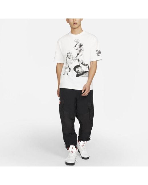 Nike White X Off- Mj T-Shirt Asia Sizing for men