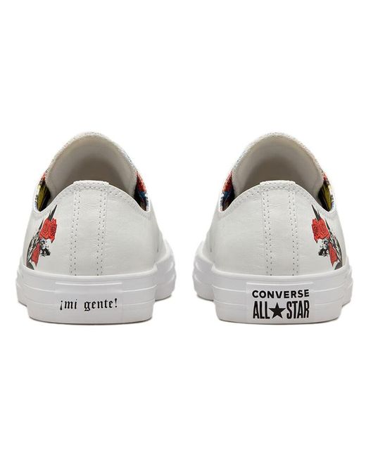 Converse White Chuck Taylor All Star Low 'Mi Gente Capsule for men