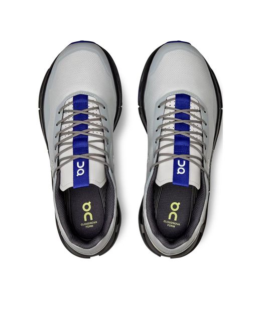 On Shoes Gray Cloudnova Form 'Glacier Zest' for men