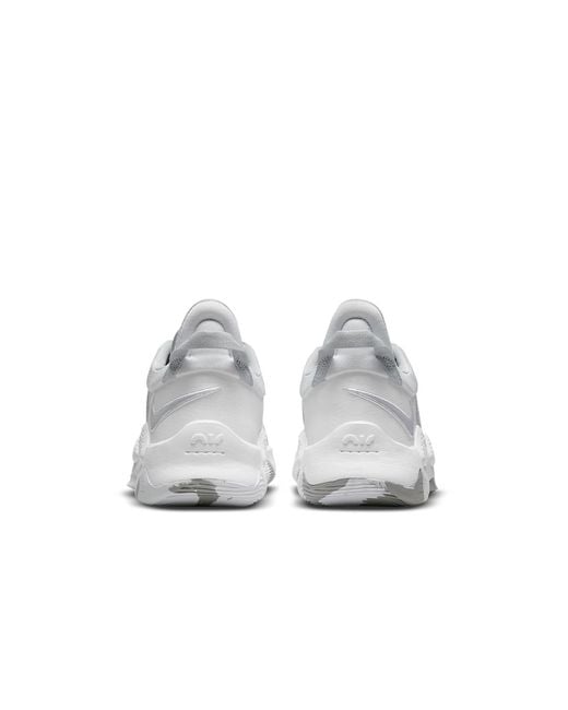 Nike White Pg 5 Tb 'Wolf' for men