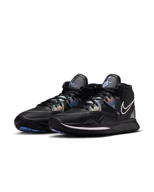 Nike Black Kyrie 8 Infinity 8 Metallic' for men