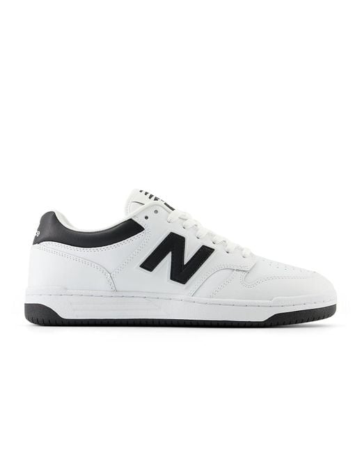 New Balance White 480 Shoes for men