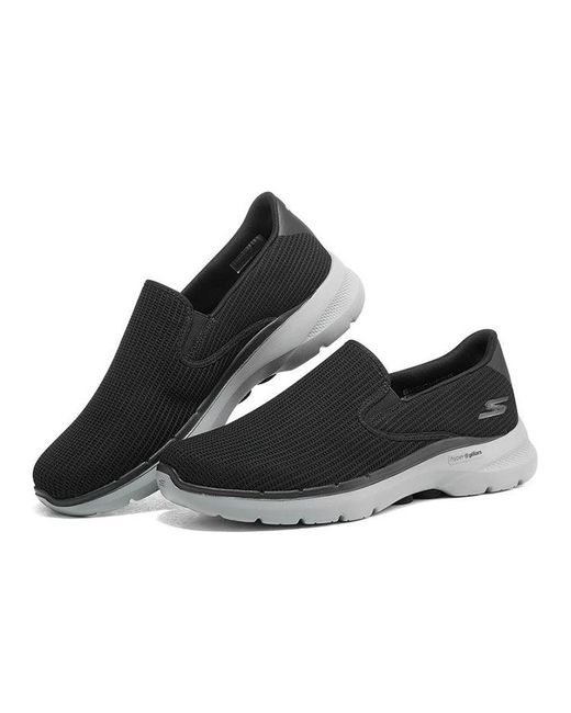 Skechers Black Go Walk 6 Anaglyph for men