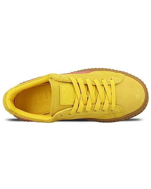 PUMA Yellow (Wmns) Fenty X Cleated Creeper 'Lemon'