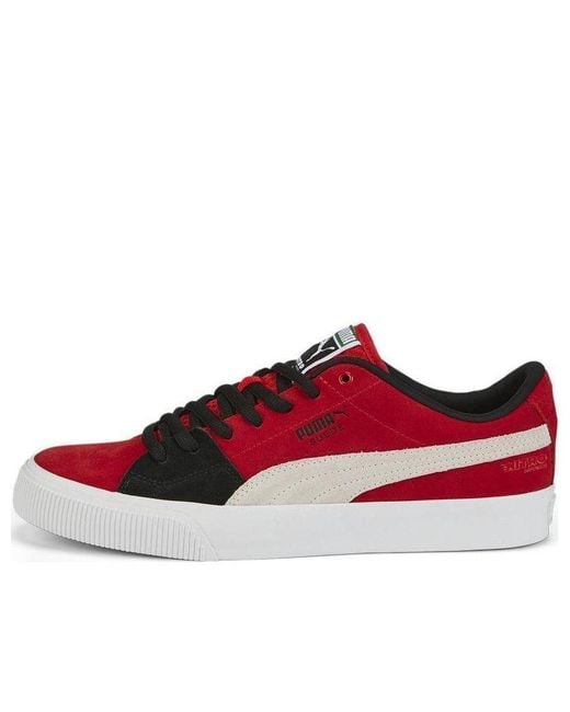 PUMA Red Suede Skate Nitro for men