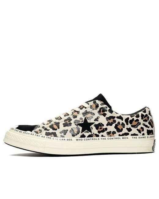 Converse White Brain Dead X One Star Low 'Multi Print' for men
