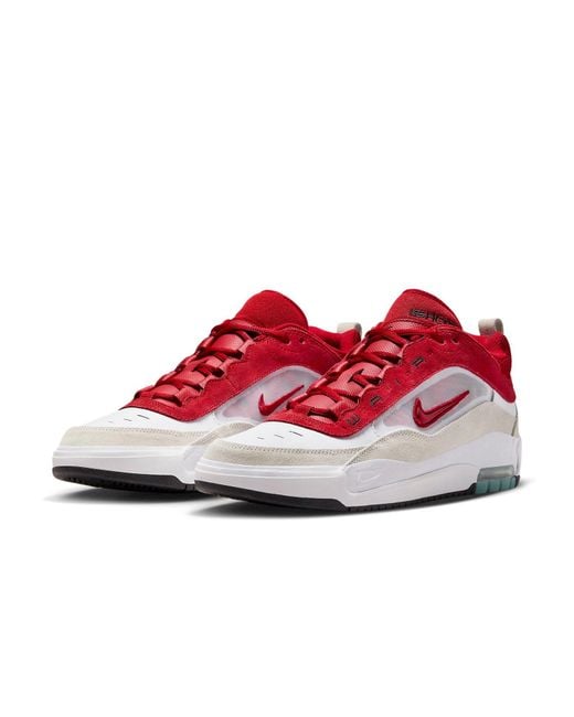 Nike Red Air Max Ishod Shoes for men