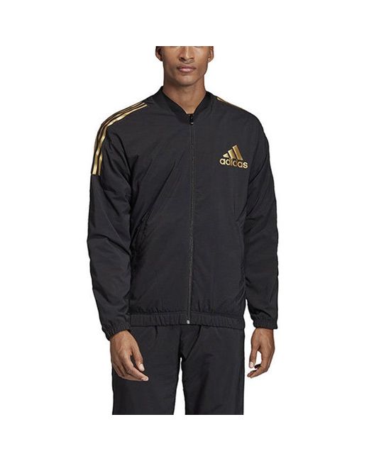 Adidas Black Casual Training Sports Jacket for men