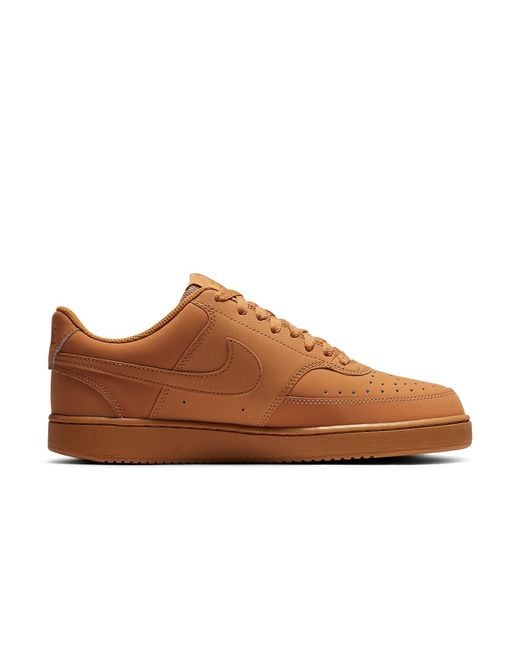 Nike Brown Court Vision Low 'Flax Twine' for men