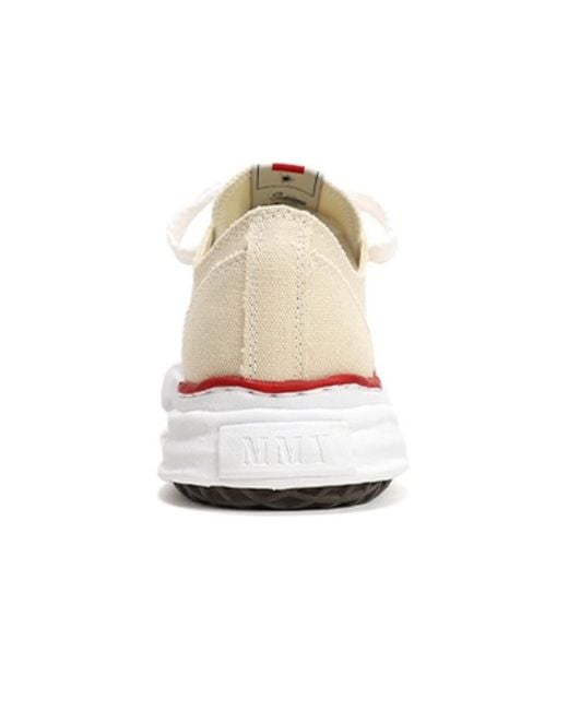 Maison Mihara Yasuhiro White Peterson Og Sole Canvas Low-Top Sneaker for men