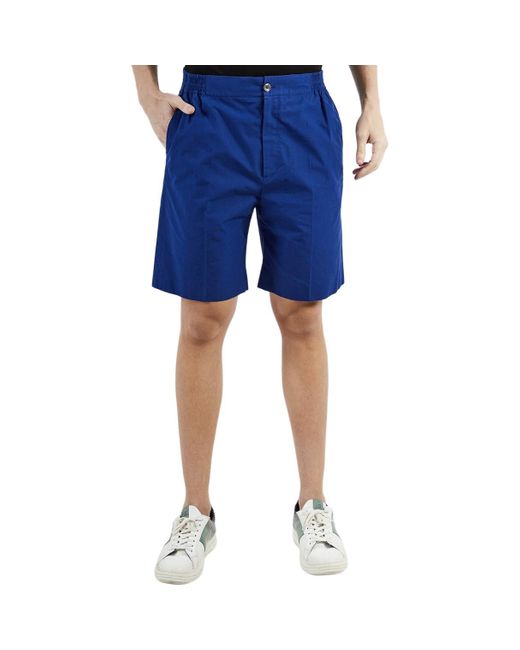 Gucci Blue Plain Chino Short for men