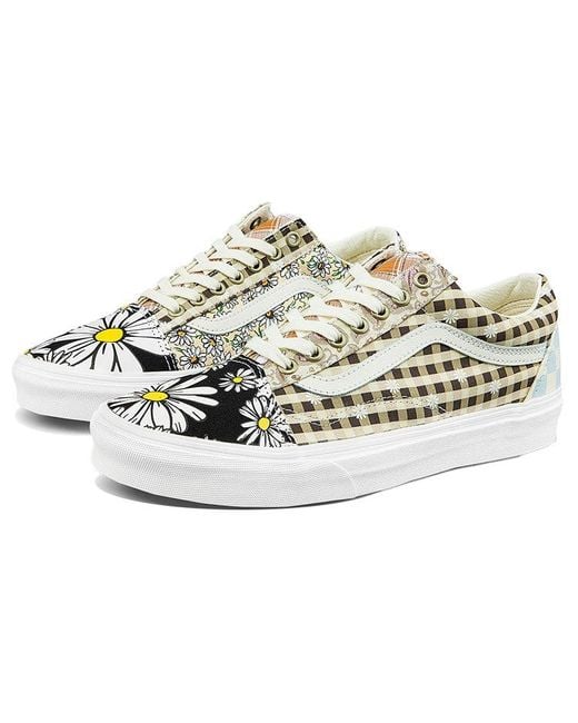 Vans White Old Skool 'Meadow Patchwork' for men