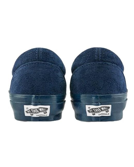 Vans Blue Vault Classic Slip-On Lx Sneakers for men