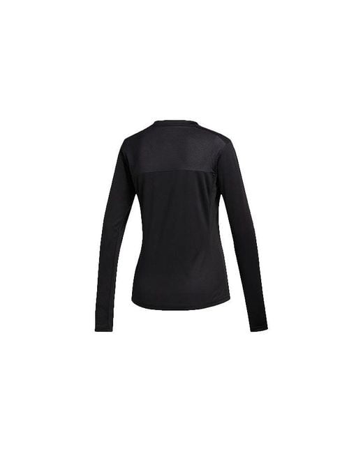 Adidas Black (Wmns) Otr Ls Tee Running Sports Long Sleeves