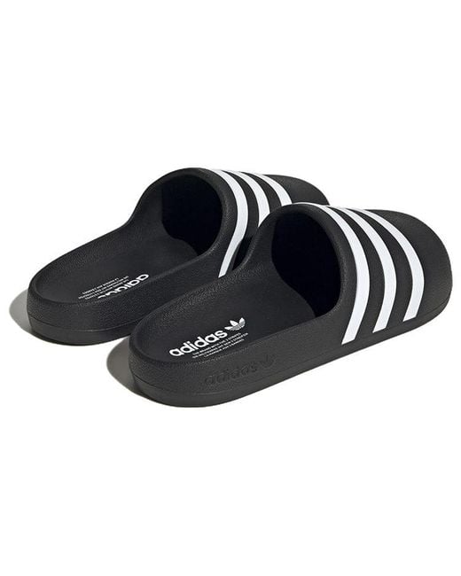 Adidas Black Adifom Adilette Slide for men