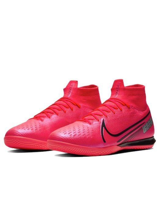 Nike Pink Mercurial Superfly 7 Elite Ic 'Future Lab' for men