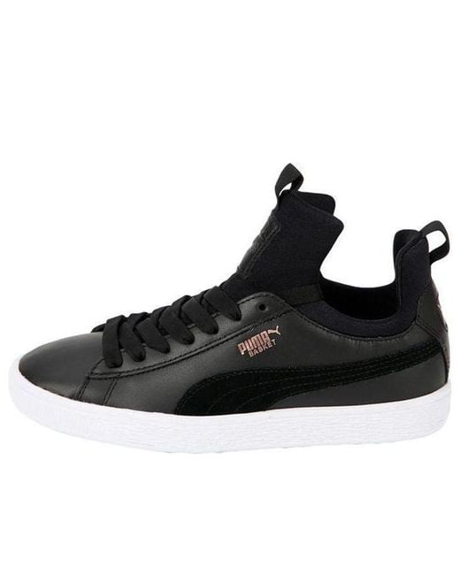 PUMA Black (Wmns) Basket Fierce