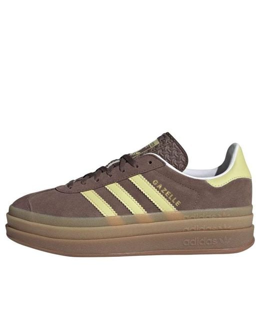 Adidas Brown (Wmns) Gazelle Bold 'Earth Strata Powder'
