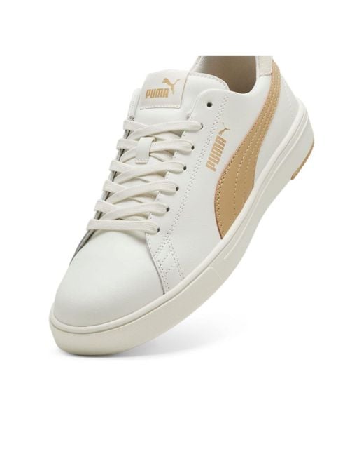 PUMA White Serve Pro Lite Tan' for men