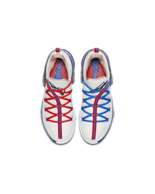 Nike Blue Lebron 17 Low 'Tune Squad' for men