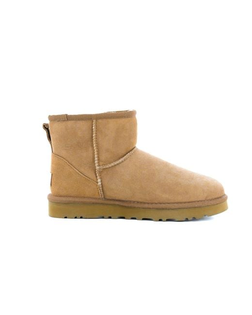 Ugg Brown Classic Mini Ii Stay Warm Fleece Lined