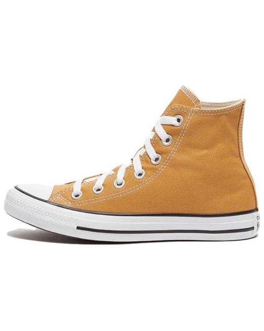 Converse Natural Chuck Taylor Hi All Star Sneakers 'Burnt Honey'