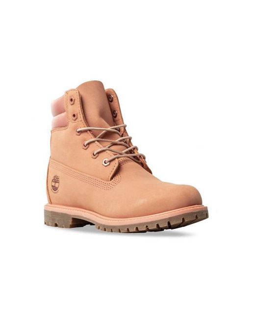 Timberland Brown 6 Inch Double Collar Waterproof Boots