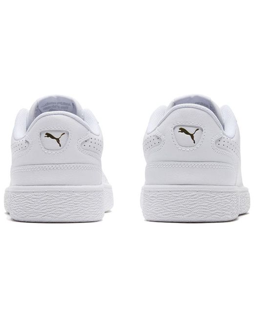 PUMA White Ralph Sampson Low Perf 'Triple' for men