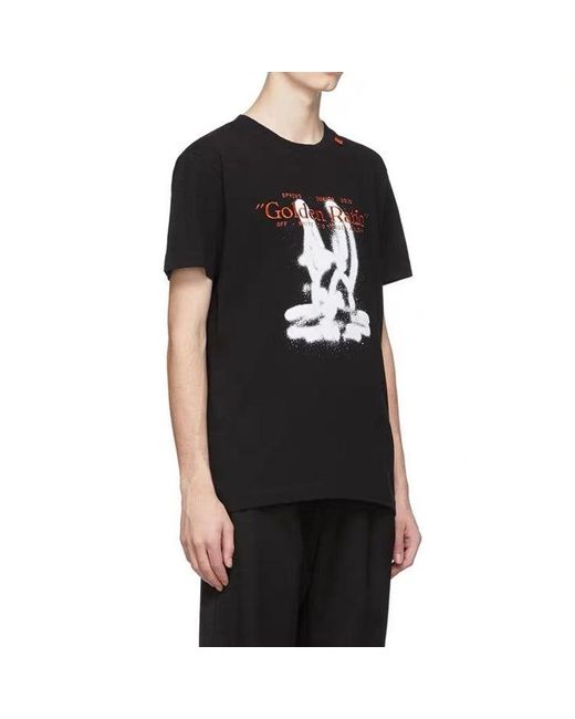 Off-White c/o Virgil Abloh Black Harry The Bunny C/O Virgil Abloh Cartoon Slim for men