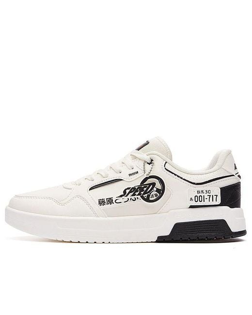 361 Degrees White X Initial D for men