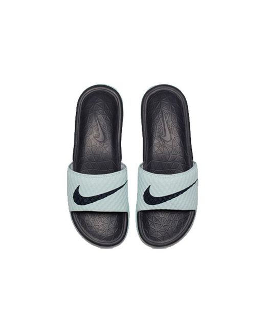 Nike Blue (Wmns) Benassi Solarsoft 'Mint'