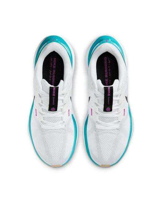 Nike Blue (Wmns) Air Zoom Structure 25 Pure Platinum'