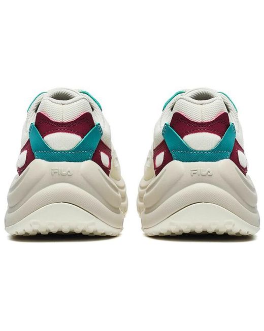 Fila White (Wmns) Arch Sneakers Aqua'