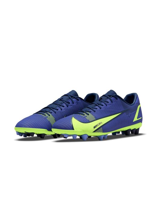 Nike Blue Vapor 14 Academy Ag Soccer Shoes for men