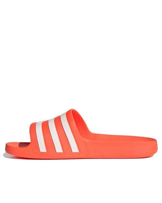 Adidas Red (Wmns) Adilette Adilette Aqua Slide 'Solar'