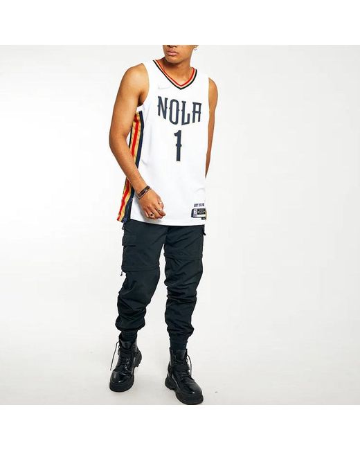 Nike Blue X Nba New Orleans Pelicans 21-22 Jerseys 'Zion Williamson 1' for men