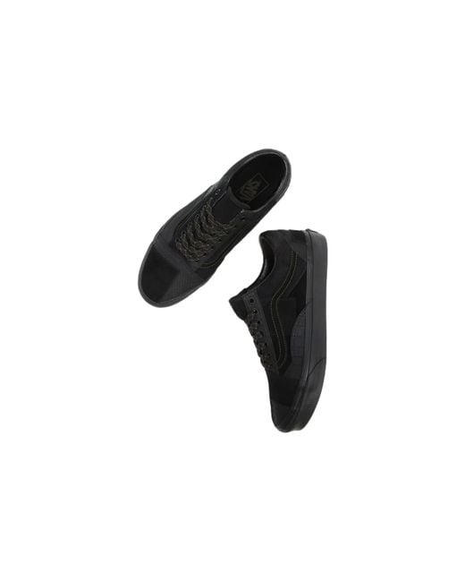Vans Black Old Skool Buty Patchwork for men