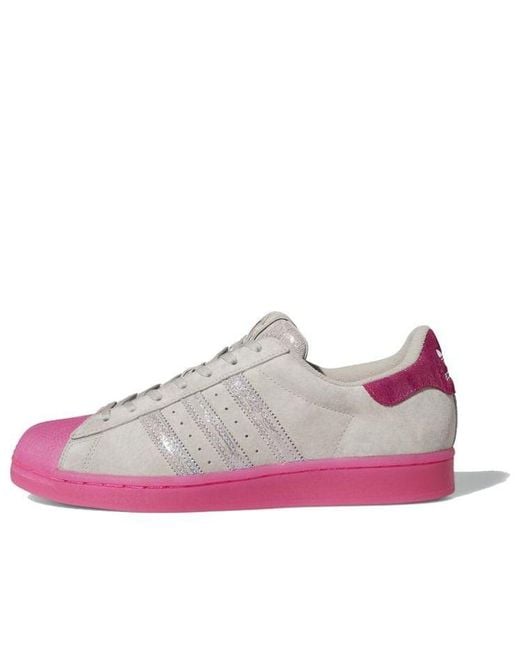 Adidas Pink Fat Tiger Workshop X Superstar 'Chicago Plays Harder' for men