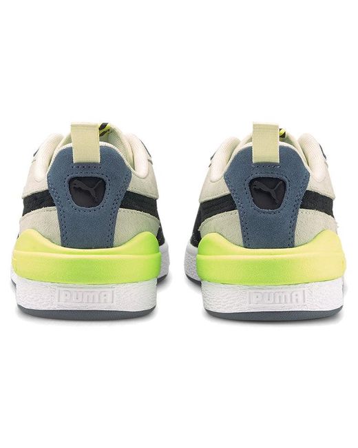 PUMA White Suede Bloc 'Ivory Glow' for men