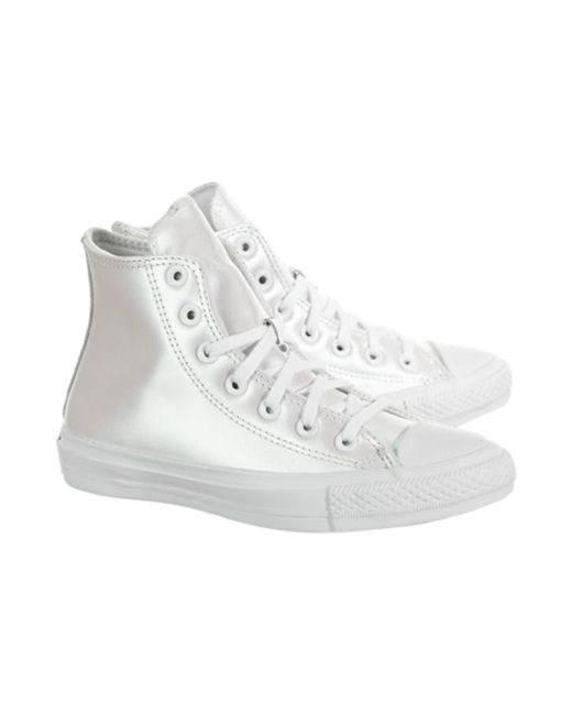 Converse White (Wmns) Chuck Taylor All Star Iridescent Leather