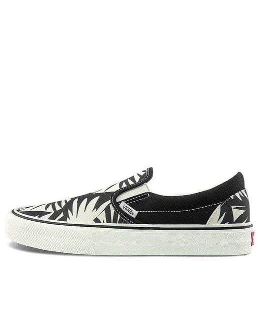 Vans Black Classic Slip-On Sf for men