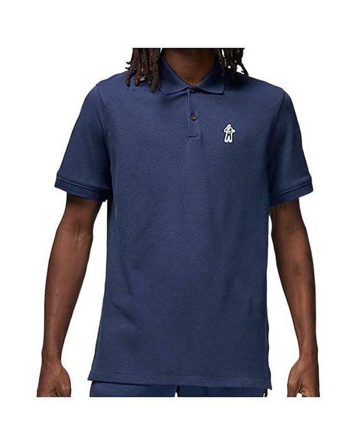 Nike Blue X Eastside Golf Polo Shirt Asia Sizing 'Midnight' for men