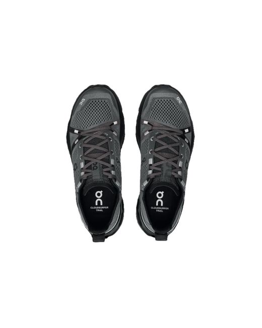 On Shoes Gray (Wmns) Cloudsurfer Trail 'Eclipse'