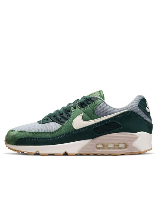 Nike Green Air Max 90 Premium 'Pro' for men