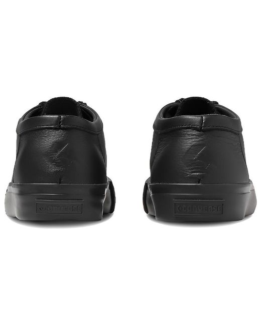 Converse Black Chevron & Star Mocassins Skateboarding Le Ox for men